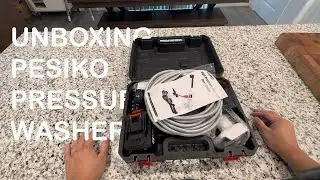 Unboxing Video of Pesiko Pressure Washer