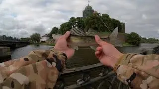 Рыбалка в Выборге. Спиннинг, джиг, судак. Street fishing Viipuri. 