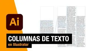How to create columns of text in Adobe Illustrator