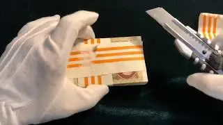 Распаковка пачки 100 рублей 1991 года. 2 выпуск «Звезды»