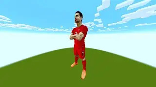 I Made A Goat🐐Footballer In Minecraft: Timelapse Build