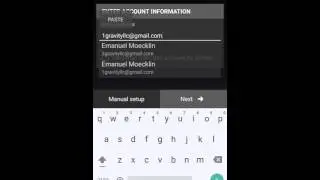 K-@ Mail - Setting up a Gmail account
