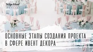 Основные этапы создания проекта в сфере ивент декора