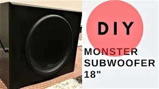 Best DIY Sealed Subwoofer! 18