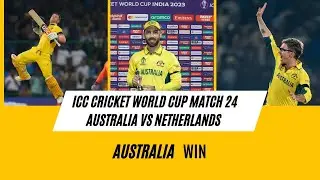Australia vs Netherlands |World Cup match 24|#australia  #netherlands   #aus  vs#ned  #cwc2023
