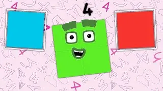 Everything You NEED To Know About The Number 4 And Square Numbers! | Math Songs For Kids | Orion