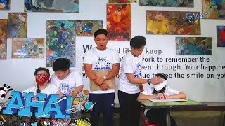 AHA! : AHA Squad, nag-drawing nang naka-blindfold?