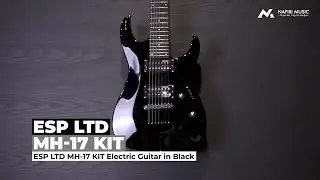 ESP LTD MH-17 KIT Electric Guitar in Black