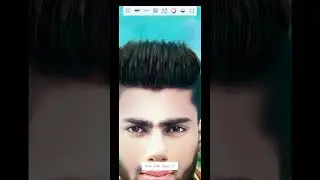 hair drawing SketchBook #photoediting kaise banate hain smooth hair