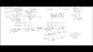 Calculus Test Discussion 2/4|PPSC Lecturer Maths Preparation