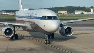 United A320 “Friendship Livery” DCA - ORD | T/O & Landing