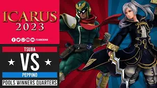 Icarus 2023: Pools Winners Quarters - Tsuba (Captain Falcon) Vs Peppino (Robin)