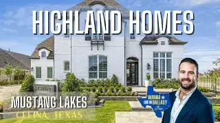 MUSTANG LAKES CELINA TX LUXURY HOME TOUR | HIGHLAND HOMES | NORTH DALLAS SUBURB