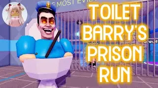 🚽 TOILET BARRY'S PRISON RUN! (Obby) - Roblox Obby Gameplay Walkthrough No Death [4K]