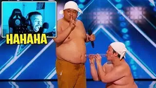 Hamlinz Reacts to STRANGE America's Got Talent 2018!!