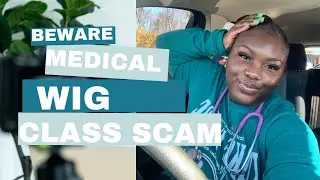 Medical wig class scam     #medicalwigs