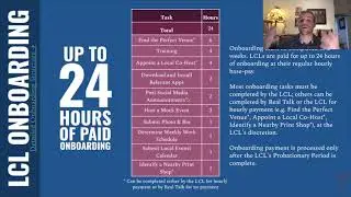 Paid Onboarding  - LCL Role Description