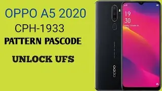 OPPO A5 2020 PATTERN PASCODE UNLOCK CPH1933