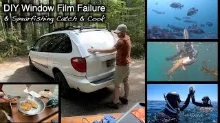 I Really Suck At This Van Upgrade, But I kill It With Spearfishing, Onion Rings & Fish Burgers