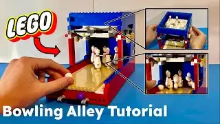 How to Make a LEGO Bowling Alley | Working LEGO Pinsetter Tutorial