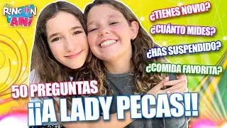 🤣 ¡¡50 PREGUNTAS A LADY PECAS!! 😱 ¿TIENES NOVIO? 😘 ¡DANIELA HAACK RESPONDE A TODO!