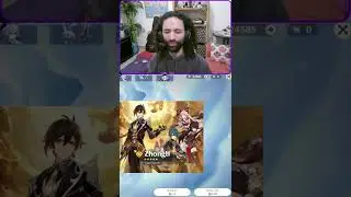What Happened To My Luck 🤣 #shorts Genshin Impact Pulling For Zhongli