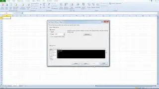 How to load data in Excel 2010 from a CSV or text  file