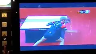 Chinese Team Watching Michael Maze Insane Backhand   Ma Lin   Chen Qi