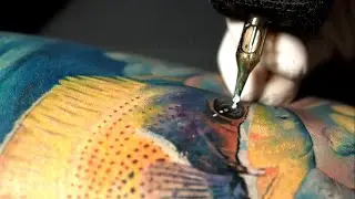 Тату рыбка в море для девушки | Fish Tattoo for Girls | @SuvorovTattoo