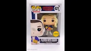 Funko Pop - Stranger Things - Eleven With Eggos (Wig) (Chase) - #421 #Shorts