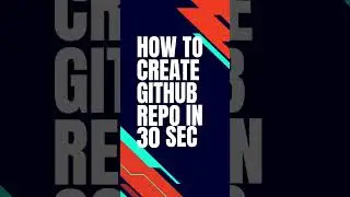 How to create github repository #shorts