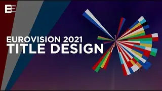 Eurovision 2021: Song Title Design (Design by ESC Europe)