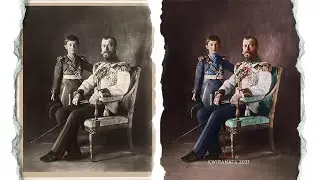 Bringing Tsar Nicholas II and son Alexei to colour | Romanov History