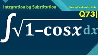 Q73 | Evaluate ∫ √(1-cos⁡x) dx | Integral of square root 1 - cos x | Integration under root 1 - cosx