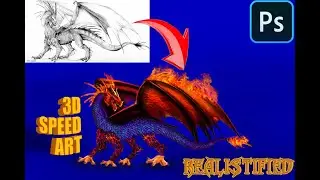 dragan created photoshop in 2021|#realistified#|dreamphotoshop#|#youtube| speed art