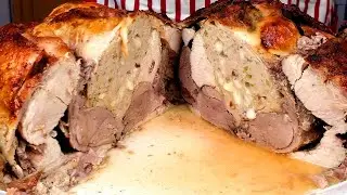 Turducken. Pavo relleno de Pato y Pollo!
