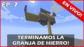 🔴 TERMINAMOS LA GRANJA DE HIERRO! - Skyblock Ep 7 🔴