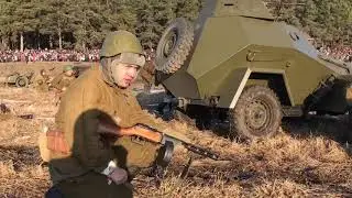 Военно-историческая Реконструкция ВОВ Россошь 2018 