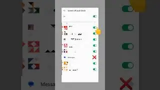 🤩😍how to use screen off push block option in Android Mobiles #Android #settings #shorts