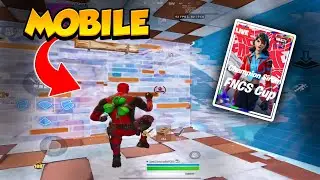 Playing FNCS CUP On Fortnite Mobile In 2024.... (120 FPS Gameplay)