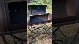 Мангал из газового баллона 