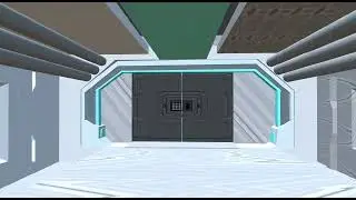 Sci-fi room, made with prisma 3d. 