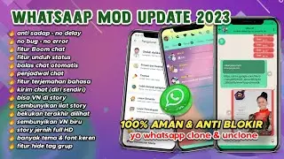 YO WHATSAPP MOD TERBARU 2023 || WHATSAPP MOD TERBARU 2023