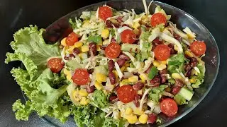 Iftar Special Salad Recipe | High Protein Vegetable Salad l Sweet Corns Salad l Easy Salad Recipe |