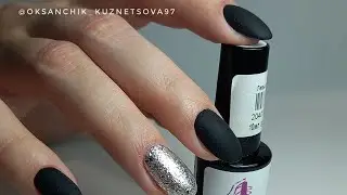 Невероятное преображение💅  #ногти #коррекция #идеиманикюра #дизайн #красивыеногти #чёрный #юмор