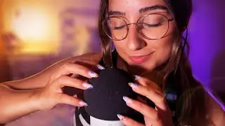 ASMR | Super INTENSE & SLOW Mic Scratching + Whispers Down Your Spine ✨