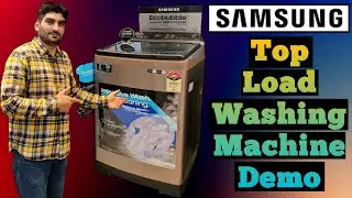 samsung top load washing machine demo | samsung 8kg top load washing machine | WA80BG4686BV