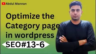 Optimize the Category page in wordpress #13-6