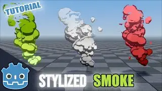 GODOT 4  - Stylized Smoke Effects