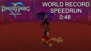 KH FM [Proud Mode] Sephiroth [WR] Speedrun 